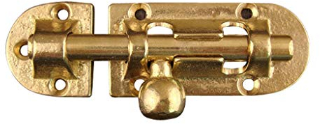 UHJKLA 1 Stück Messing-Türriegel, Antik-Vintage-Chinesische Hardware-Zubehör, Holztürriegel, Schloss, Möbelbeschläge