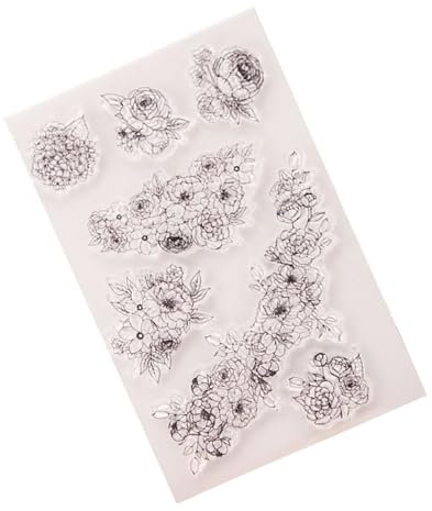 Transparente Stempel Zum Basteln Silikonstempel Mit Paisley Muster Für Selbstgemachte Fotoalben Weihnachtskarten Scrapbookings