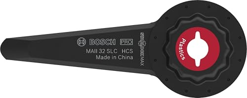 Bosch 1x PRO MAII 32 SLC Blatt für Multifunktionswerkzeuge, 32 x 70 mm | für Silikon, Gummi, Breite 32 mm, Professional Zubehör Multifunktionswerkzeug