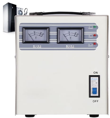 YXZQLOZ Stabilizzatore di Tensione, stabilizzatore di Tensione CA 220 V stabilizzatore di Tensione Domestico monofase Alimentatore per Piccoli (3KVA)