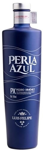 Perla Azul PX Luis Felipe 15% Vol. – Vino Dulce Español de Gran Elegancia, Perfecto para Postres, Quesos Azules y Sobremesas Especiales