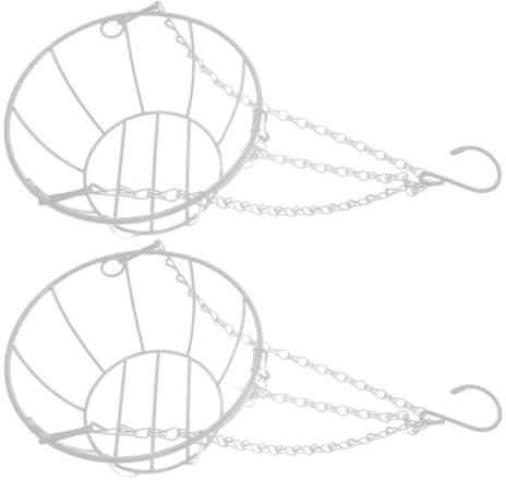 TOYANDONA 2pezzi Portavasi Sospeso in Di Per Esterni Supporto Per Appendere Vasi Da Fioriera Decorativa Per Balcone e Veranda