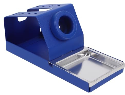 UKCOCO Soporte de Mesa Estación de Apoyo Práctica Diseño Elegante para Soldador de Hierro para Tareas de Soldadura de Circuitos y Manualidades DIY