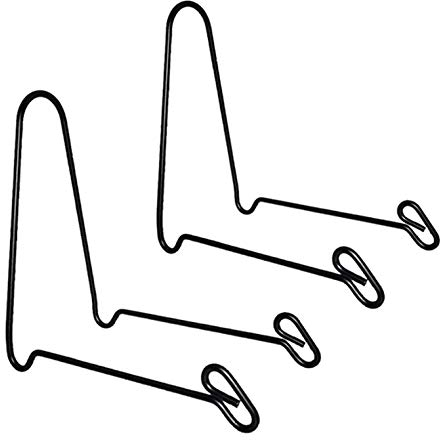 Tincogo (2 pack Display Stand Easel Iron Bowl Stands for Display Large Deep Bowls, Platters and Deep Dishes