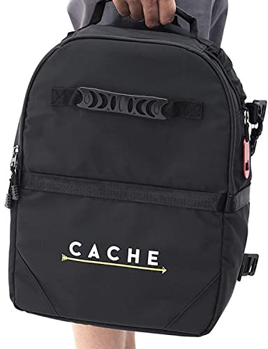 Isolierte Kühltasche - Netztaschen für Getränke und Flaschenöffner - Abnehmbarer Gurt - Tragbare Messenger Bag - Lunchtasche für Wandern, Camping und Ausflüge im Freien - 16,5 x 12 x 6