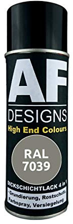 Vernice spray 4 in 1 RAL 7039 grigio quarzo.