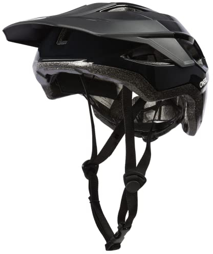 O'Neal O'NEAL | Casco de Bicicleta de montaña | Enduro All-Mountain | Almohadillas Lavables, Norma de Seguridad EN1078 | Casco Matrix Solid V.23 | Adulto | Negro | L/XL (58-61 cm)