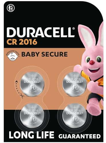 4X Duracell 2016 Lithium (1 blíster de 4 baterías) 4 pilas