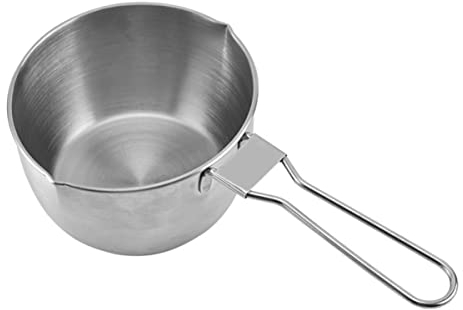 OUSIKA Pot à lait Sauce en acier inoxydable Casserole moyenne Cafetière turque Chaudière à lait Marmite: Casserole Melting Pot Poêles