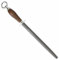 F. DICK Wetzstab, DarkNitro (Wetzstahl 30 cm Spezialbeschichtung für hohen Abtrag, harte Messer Messerschärfer oval magnetisiert Griff Eichenholz Made in Germany) 71103302, Eiche