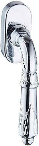PVC-Fenstergriffe, Fensterschlösser, Fenstergriff, 6-teiliger Tür- und Fensterknaufgriff, reine Verkupferung, Polieren von schwingenden Fensterbeschlägen, Tür- und Fenstergriff (Farbe: B) (Farbe: E) (