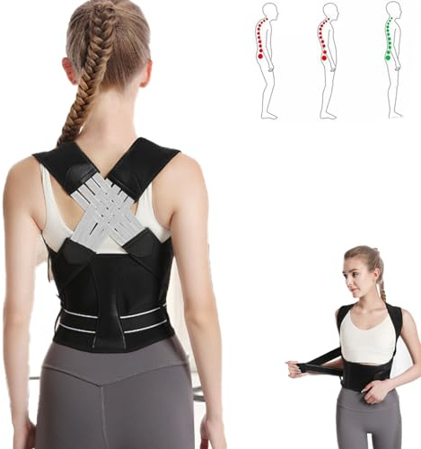 Haltungskorrektur Band,Haltungstrainer Rücken,Rücken Geradehalter,My Hanna Wirbelsäule Pro,haltungshero,haltungskorrektur Rückenbandage Für Männer Und Frauen,rückenstützgürtel Rücken Geradehalter