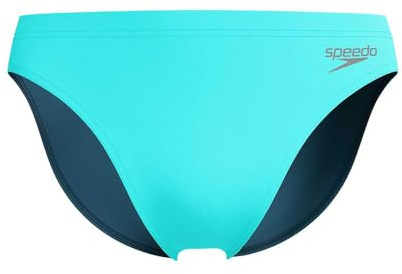 Speedo Print Beachstar Brief 2 Slip de Bain pour Homme, Hawaiian Sky, 32