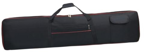 kowaku Tasche für elektronisches Keyboard mit 88 Tasten und Griffen, tragbar, verstellbare Schultergurte, 136x17x33cm