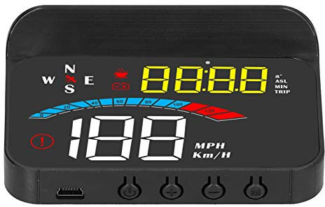 Universal Head Up Display HUD HD -Projektor Warnfunktion Monitor Car Instrument