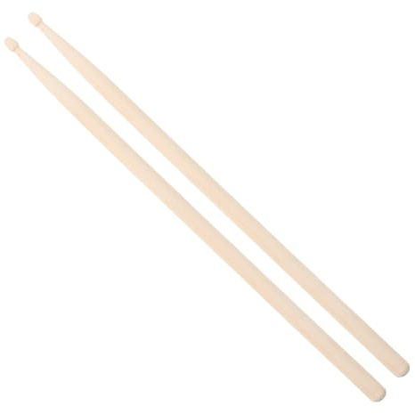 Warmhm Schlagzeugstöcke Aus Naturholz Leichtgewichtige Trommelstöcke Aus Ahorn Für Schlagzeuganfänger Und Profis Für Verschiedene Percussion-instrumente