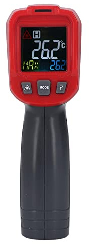 MasYosh Infrared Thermometer, High Accuracy Aiming Temperature Tester with Color Screen and Ergonomic Handle, for Industrial Measurement and Oil Temperature