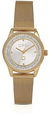 Generico Orologio Donna Ops Object crystasluxe OPSPW-1093 in Acciaio Oro