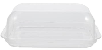 zhongqunli Burriera con coperchio, Contenitore for il pane con coperchio for burro for contenitore for frutta e verdura da cucina