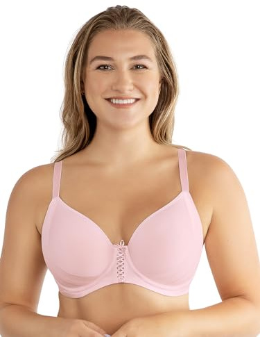 PARFAIT Shea P6061 Women's Spacer T-Shirt Full Busted Bra-Petal Pink-38E