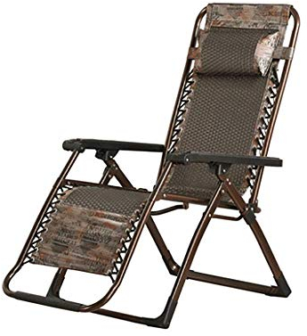 WADRBSW Liege-Klappstuhl, kreativer handgefertigter Lounge-Stuhl aus Rattan-Gewebe, Büro-Nickerchen-Stuhl, Strand-Sonnenliege. Klappstuhl erforderlich to Pursue Happiness