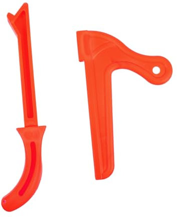 Mikikit 2pcs Woodworking Push Stick Set Flat Push Handles for Router Safe Portable Carpenter Block