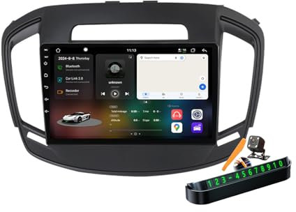 YLOXFW M6 pro2, Android 14.0 Autoradio 2 DIN Stereo per Insignia 2013-2018 GPS Navigation 9 Pollici Cartablet Lettore Dvd Multimediale FM BT Receiver con Carplay 4G 5G WiFi DSP SWC