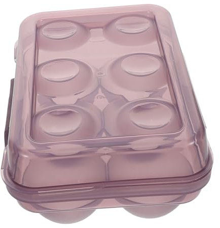 SHINEOFI Caja Para Guardar Huevos Contenedor Para Huevos Almacenamiento Para Huevos Al Aire Huevera Para Acampar Huevera Para Nevera Huevera Para Acampar Pícnic Reutilizable