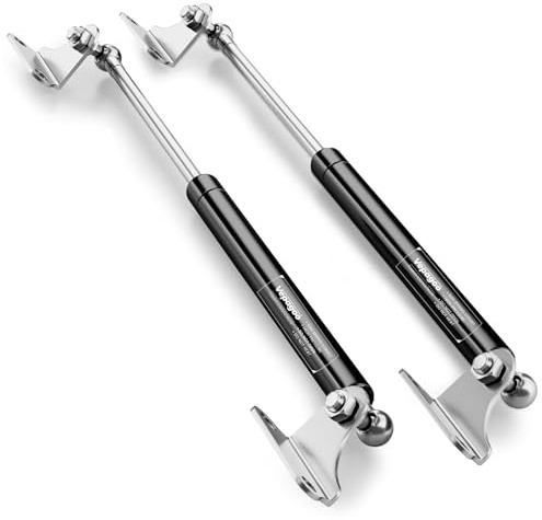 Vepagoo 910MM 300N/30KG Gasdruckdämpfer, 91CM Möbel Gasdämpfer für Caravan Dachbodenluke Türen Scharnier Wohnwagen Anhänger Kellerluke andere individuelle Anwendungen, 2er