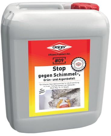 Geiger Chemie Nr. 09 Stop gegen Schimmel 5 Liter Kanister