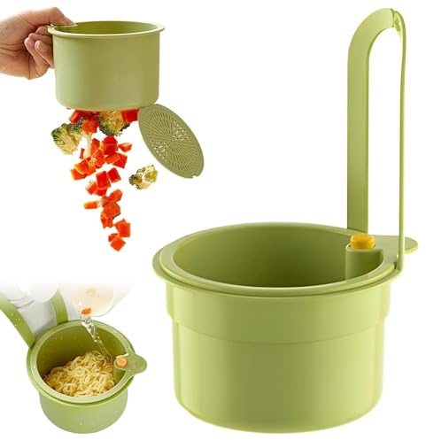 Qaestuan Colador para Fregadero, Coladors de Fregadero para Colgar, Coladors de Drenaje con Botón Pulsador, Cesta de Desagüe Multiusos, Colador Desagüe, para Lavar y Organizar en Cocina
