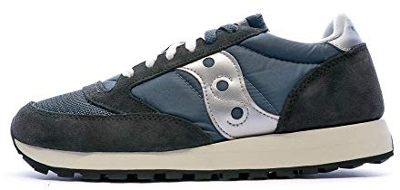 Saucony Jazz Original Vintage, Sneaker Uomo, Blue Navy Silver, 42.5 EU