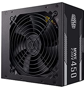 Cooler Master MWE 450 Bronze 230V V2 - Bloc d'alimentation, 80 Plus Bronze, Ventilateur HDB Sensible à la température, Circuit DC-DC + LLC avec Rail Simple + 12V - Garantie 5 Ans