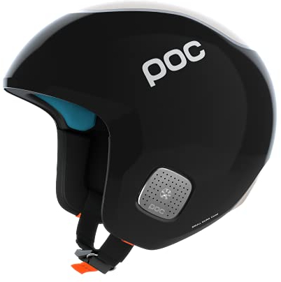 POC Skull Dura Comp SPIN - Sicherer Skihelm für einen optimalen Schutz bei Rennen, FIS zertifiziert ,Uranium Black, XS-S (51-54cm)