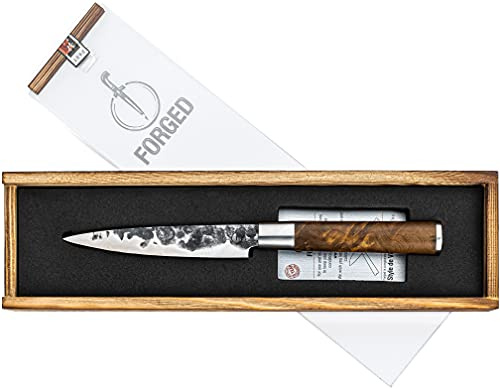 Forged VG10 - Coltello universale, 12 cm, realizzato a mano, in scatola di legno