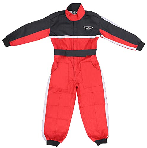 Zorax Rojo XS (3-4 años) CUB Traje de motocross para niños - ATV Dirt Quad Bike Karting Ropa de moto