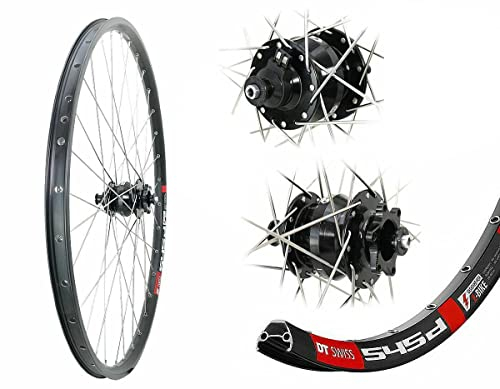 Bärwinkels Vorderrad 26 Zoll 545d Ebike Disc schwarz Shutter PD-8 Nabendynamo 6-Loch 559-21