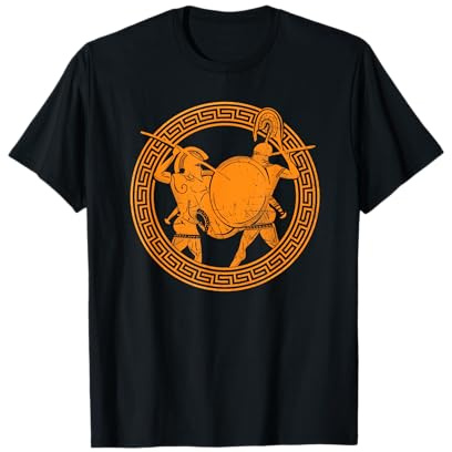 Grèce antique Amphore combat guerrier T-Shirt