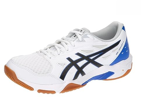 ASICS Herren Gel-Rocket 11 Sneaker, White/Black, 45 EU