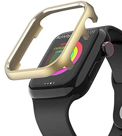 Fodral kompatibelt med Apple Watch Ultra-fodral, metallskyddande skal, aluminium, stötfångare, fodral, reptåligt, stötsäkert klockfodral, watch, skyddande fodral, kompatibelt med Apple iwatch Ultra 45