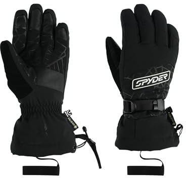 Spyder Overweb Gtx Gloves, Men'S, Black, S