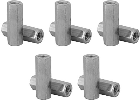 Tige Filetée M6 10 Pièces écrou de Tige écrou à Manchon Hexagonal Attaches Filetées Ecrou M6 (M6*30)