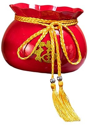 FUNOMOCYA 1stück Chinesischer Stil Goldene Eisenblumenpot Für Trockenblumen Elegante Wohnzimmerdekoration Für Hotel Und Wohnraumgestaltung