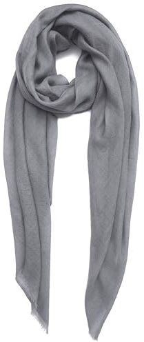 100% Kaschmir Hergestellt in Kashmir (Geschenkbox) Superfeiner Kaschmirschal Extrem weicher großer Schal Frauen Männer Pashmina Herbst Winter Holzkohle