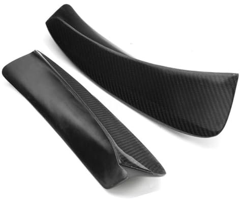SQWDWEGF Frontschürze Seite Splitter Abdeckung Lip Untere Spoiler Schutz Platte Ecke Carbon Faser Für E46 Für M3 1999-2006 Coupe 2-Tür Frontspoiler Frontlippe