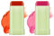 2 pièce Contour Highlighter Blush Set de maquillage, Longue durée, Fard à joues rose et orange, Set de maquillage pour le visage