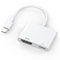 Certifié MFi - Adaptateur USB C vers HDMI pour iPhone 16/15, 4K @ 60 Hz Type-C vers HDMI avec prise de charge rapide de 100 W pour iPhone 16/16 Plus/16 Pro/16 Pro Max/15 Pro Max - Pour HDTV