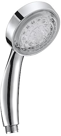 Vaguelly Boquilla De Ducha Led Que Cambia De Color Colores Control De Temperatura Sin Pilas