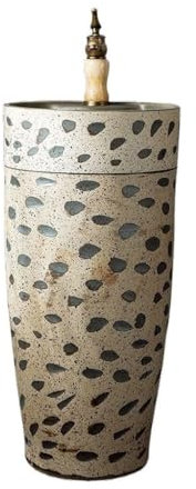 uotmui Pedestal Sink Vanity Home Bathroom Washbasin Hotel Hotel Column Washbasin Bathroom Pedestal Sink