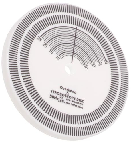 POPETPOP Medidor De para Tocadiscos Disco Estroboscópico Herramienta De Calibración